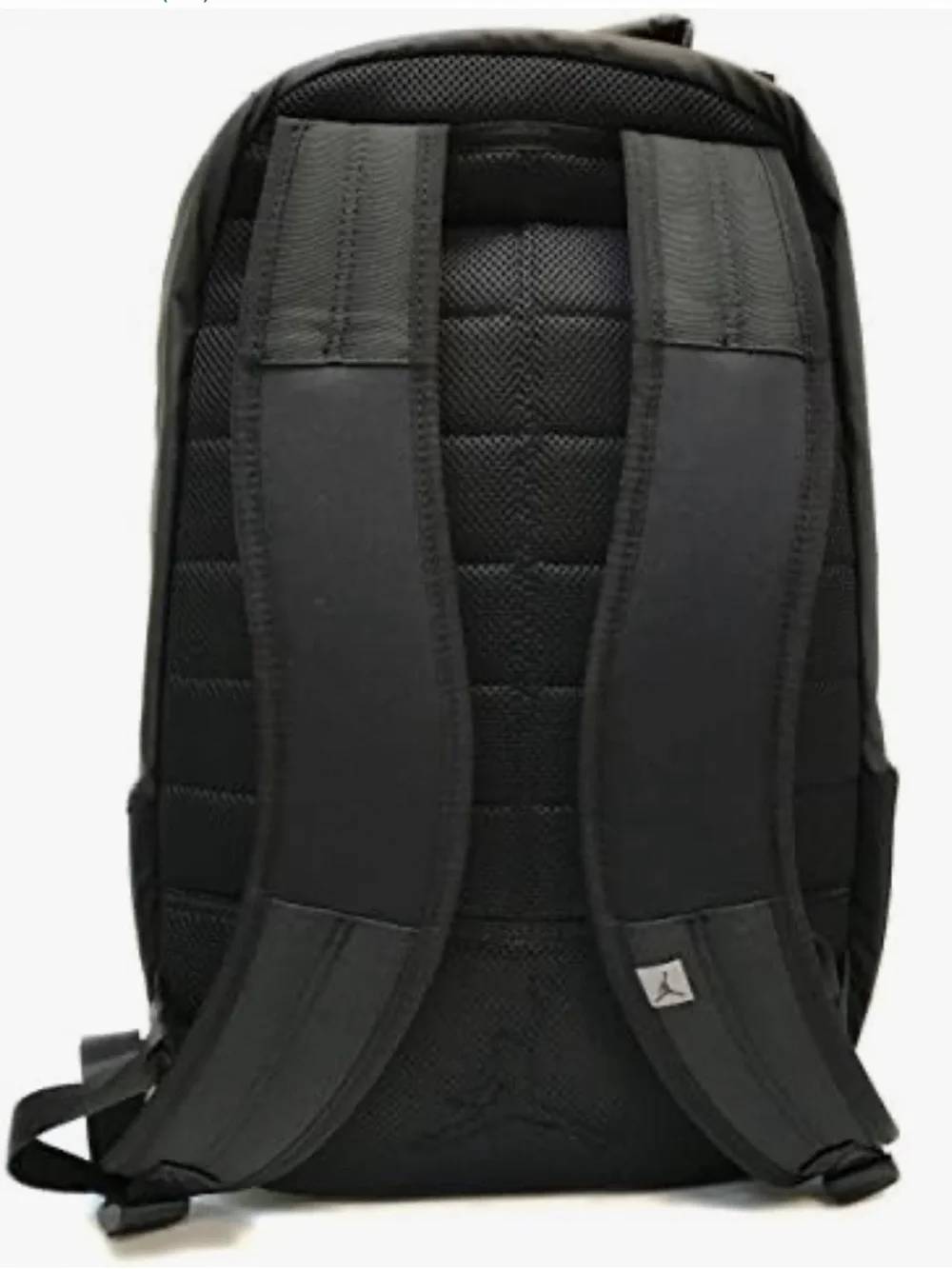 Jordan Black Men's Backpack with Silver Jumpman Logo